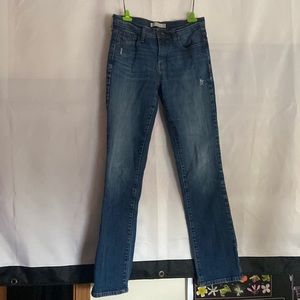 Levi’s 505 Straight Leg Blue Jeans.